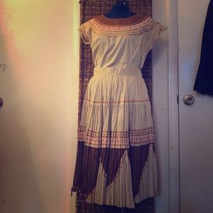 Southwestern Patio skirt Set 1950s
